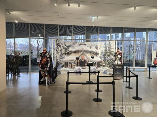 검은사막 모바일 칼페온 연회 현장 / 게임와이 촬영