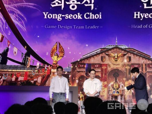 검은사막 모바일 칼페온 연회 현장 / 게임와이 촬영