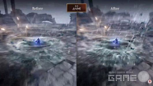 검은사막 모바일 칼페온 연회 현장 / 게임와이 촬영