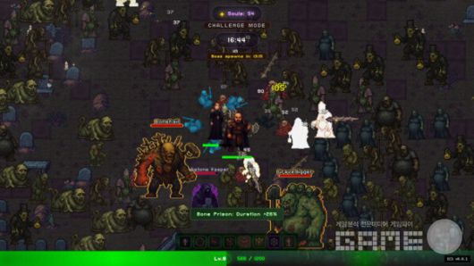 뱀파이어 서바이벌 스타일의 불릿 헬 로그라이트 '코덱스 모르티스(Codex Mortis)'