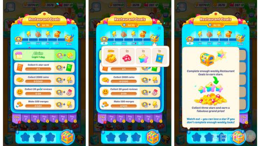 Restaurant Goals의 연승 / 앱 매직