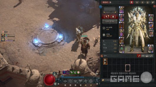 디아블로4 성기사 / 게임와이 촬영