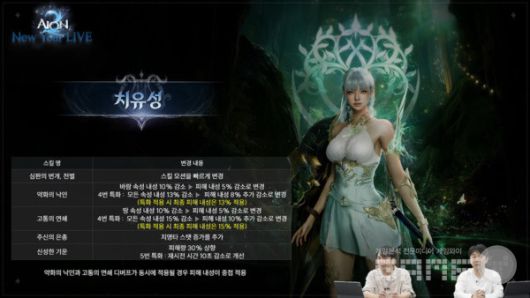 아이온2 신년 방송 라이브 갈무리