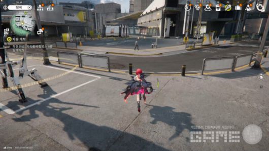 엔드필드 플레이 화면 / 게임와이 촬영