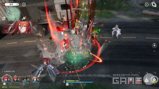 엔드필드 플레이 화면 / 게임와이 촬영