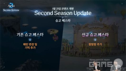 아이온2 공식 채널 갈무리