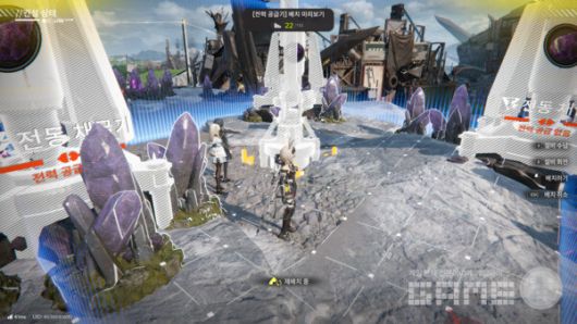 3개의 중간 쯤에 설치하면 된다. 파란색으로 된 경계 지역 안에만 들어오면 된다.