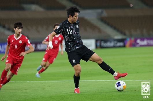박서준. 사진제공=대한축구협회