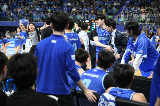 가스공사 강혁 감독의 퇴장은 이번 3차전 최대 변수였다. 사진제공=KBL