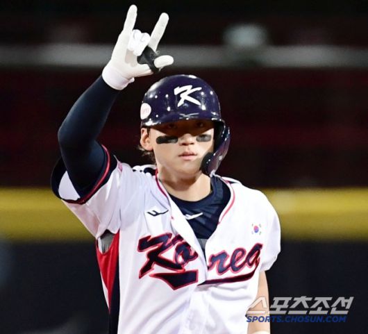 한국야구대표팀 김도영. 스포츠조선DB