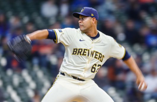 밀워키 브루어스 선발투수 호세 킨타나. AP연합뉴스