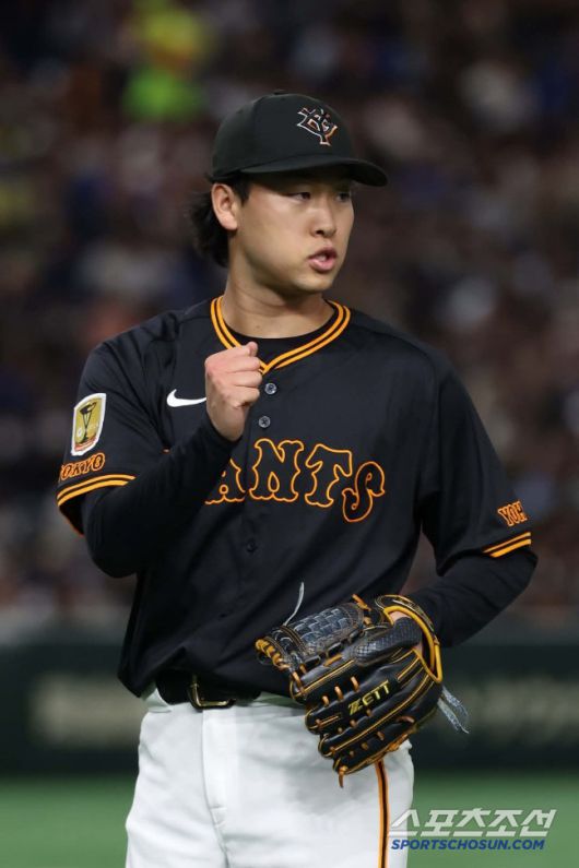 야마사키는 지난 16일 요코하마전에서 7이닝 무실점 호투를 했다. 시즌 세 번째 경기에서 3승을 올렸다. 사진캡처=요미우리 자이언츠 SNS