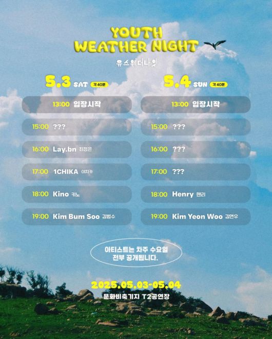 사진 제공=유스웨더나잇 페스티벌