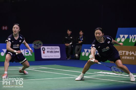 김혜정(왼쪽)-공희용. 사진제공=대한배드민턴협회