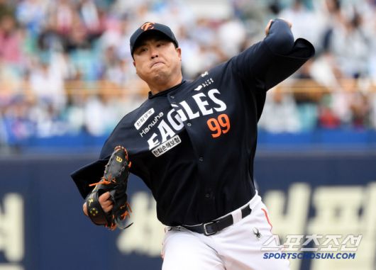 5일 대구 삼성라이온즈파크에서 열린 삼성 라이온즈와 한화 이글스의 경기. 한화 류현진이 역투하고 있다. 대구=박재만 기자 pjm@sportschosun.com/2025.04.05/