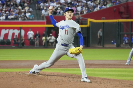 LA 다저스 사사키 로키. AP연합뉴스