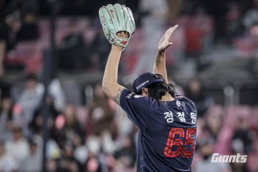 정철원. 사진제공=롯데 자이언츠