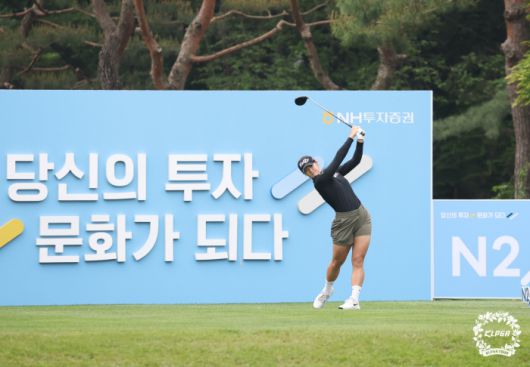 김민별 NH투자증권 레이디스 챔피언십 FR 1번홀 티샷