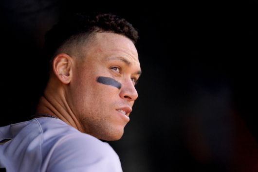 애런 저지가 69년 만의 통합 트리플크라운을 향해 질주하고 있다. Imagn Images연합뉴스