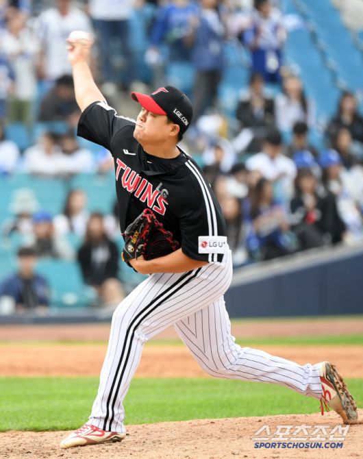 11일 대구 라이온즈파크에서 열린 삼성 라이온즈와 LG 트윈스의 경기. LG 장현식이 역투하고 있다. 대구=박재만 기자 pjm@sportschosun.com/2025.05.11/