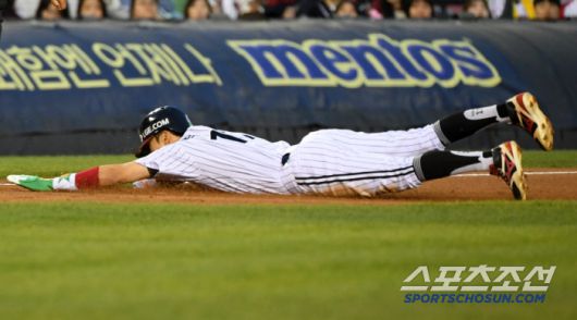 14일 잠실구장에서 열린 LG 트윈스와 키움 히어로즈의 경기. 3회말 1사 2루 LG 박해민이 3루를 훔치고 있다. 잠실=박재만 기자 pjm@sportschosun.com/2025.05.14/