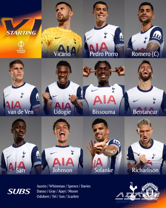 사진=토트넘 SNS 캡처