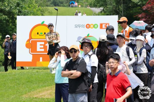 박현경 제13회 E1채리티오픈 FR 4번홀 티샷