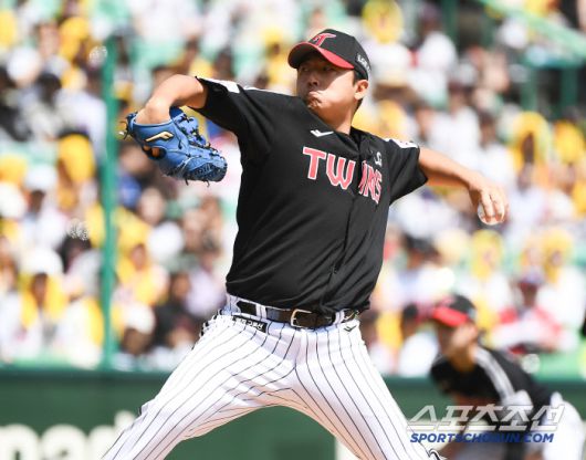 투구 내내 평정심 잃지 않은 송승기