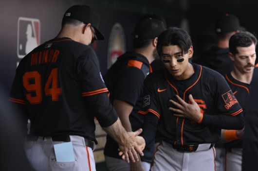 샌프란시스코 자이언츠 이정후. AP연합뉴스