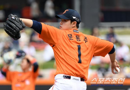 25일 대전 한화생명볼파크에서 열린 한화 이글스와 롯데 자이언츠의 경기. 한화 문동주가 역투하고 있다. 대전=박재만 기자 pjm@sportschosun.com/2025.05.25/