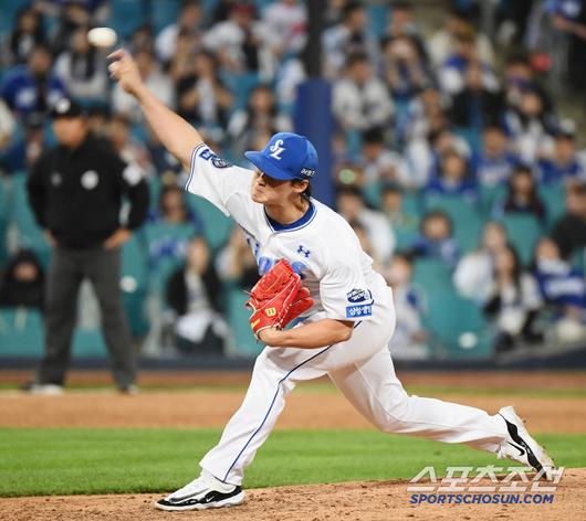 29일 대구 라이온즈파크에서 열린 롯데-삼성전. 이호성이 투구하고 있다. 대구=정재근 기자 cjg@sportschosun.com/2025.5.29/