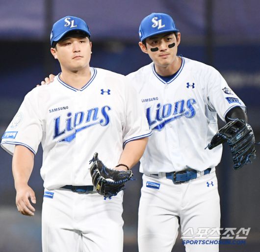 구자욱의 설득에 마음을 바꾼 최원태