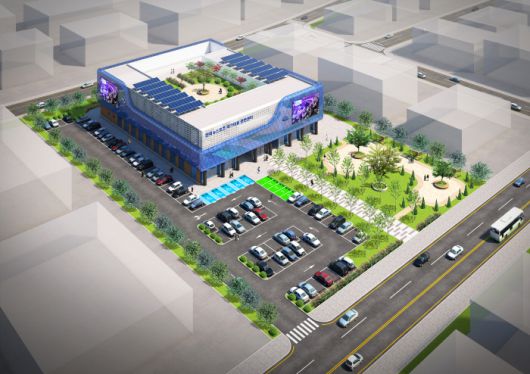 예천군이 건립 추진중인 'e스포츠 국가대표 훈련센터' 조감도
