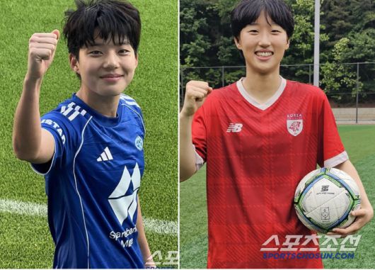 2004년생 노르웨이 2부리그 득점왕 전유경과 2005년생 춘계연맹전 득점왕 고려대 정다빈