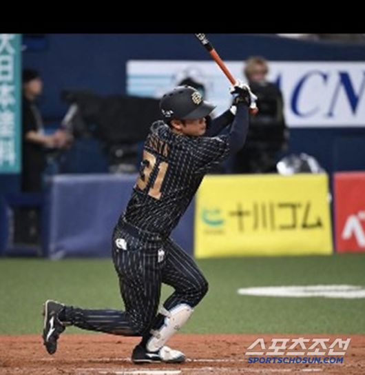 오릭스 오타는 0.324를 기록, 양 리그 전체 타격 1위다. 그러나 부상 복귀가 늦어지면 규정 타석 미달로 타격 순위에서 빠질 수밖에 없다. 사진캡처=오릭스 버팔로즈 SNS