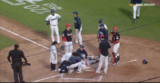 사진=MBC스포츠+, 티빙 중계 화면 캡쳐