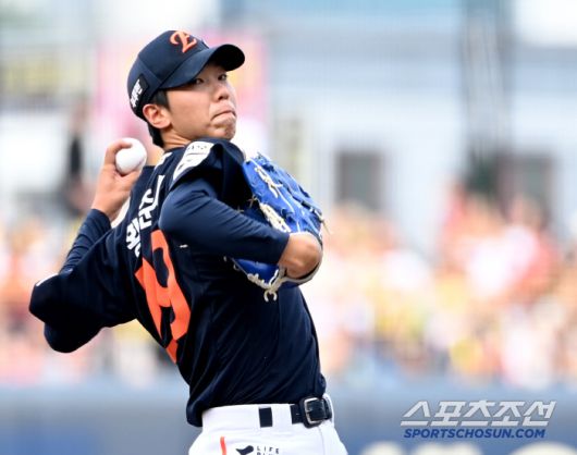 7일 광주KIA챔피언스필드에서 열린 한화와 KIA의 경기, 한화 선발투수 황준서가 역투하고 있다. 광주=허상욱 기자wook@sportschosun.com/2025.06.07/