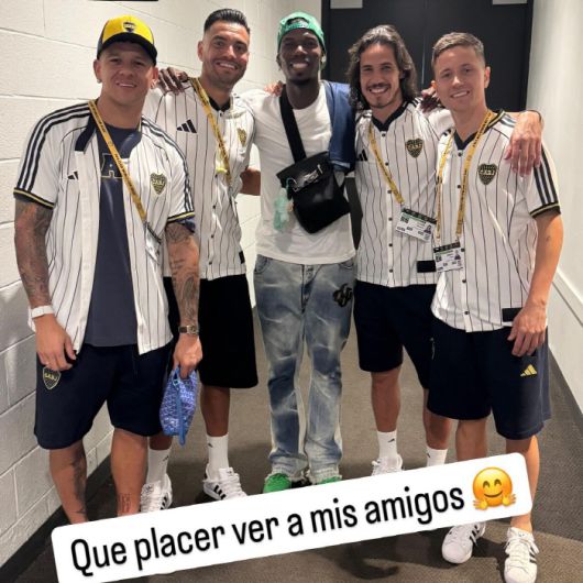 출처=폴 포그바 SNS 캡쳐