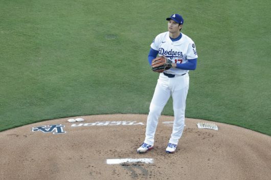 오타니 쇼헤이가 1년 10개월 만에 마운드에 올랐다. AFP연합뉴스