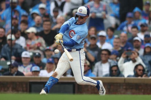 피트 크로우-암스트롱이 올시즌 NL MVP 후부로 강력하게 떠오르고 있다. AFP연합뉴스