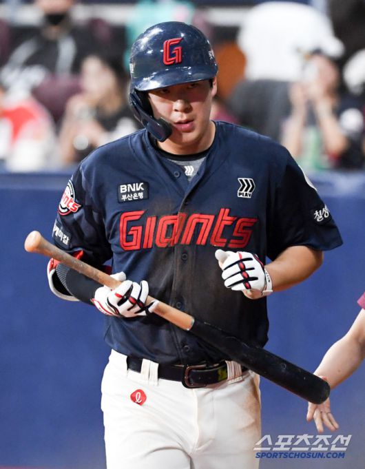 롯데 나승엽. 박재만 기자 pjm@sportschosun.com/2025.04.30/