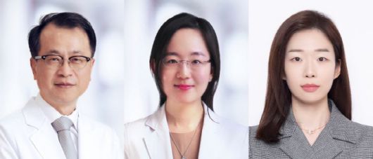 왼쪽부터 서울대병원 가정의학과 윤영호 교수, 교육인재개발실 윤제연 교수, 한국외대 투어리즘&웰니스학부 정주연 교수