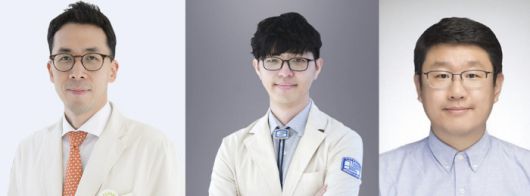 왼쪽부터 이승환·백한상·한경도 교수