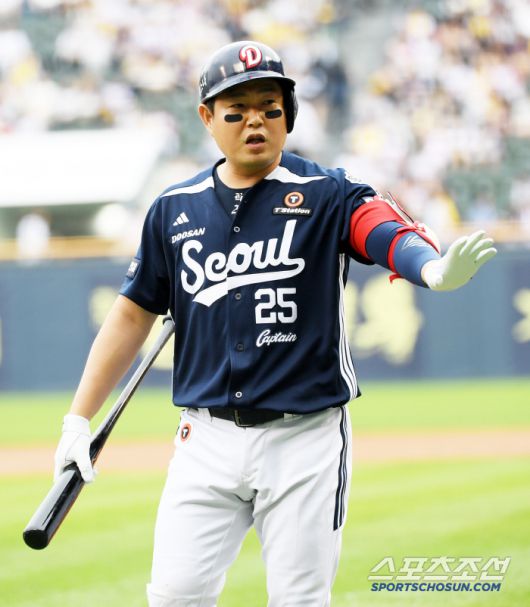 팀을 승리로 이끈 안방마님 양의지.