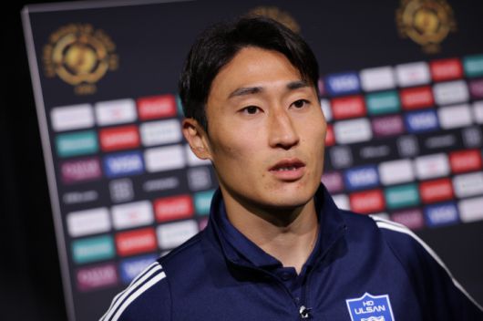 메트라이프 스타디움(뉴저지, 미국)/ 2025 피파 클럽월드컵/ 2차전/ 플루미넨시FC vs 울산HDFC/ 울산 이진현/ 믹스드존 인터뷰/ 사진 김정수