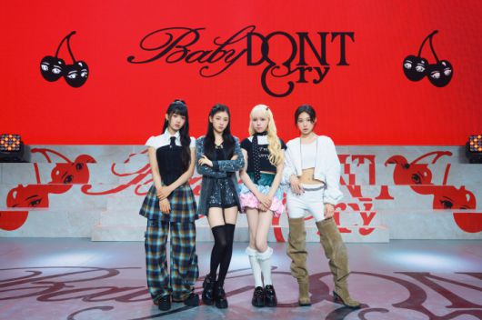 베이비돈크라이. 멤버 쿠미, 이현, 미아, 베니(왼쪽부터). 사진 제공=피네이션
