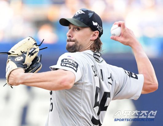 25일 대구 삼성라이온즈파크에서 열린 삼성과 한화의 경기. 선발 투구하고 있는 한화 와이스. 대구=송정헌 기자songs@sportschosun.com/2025.06.25/