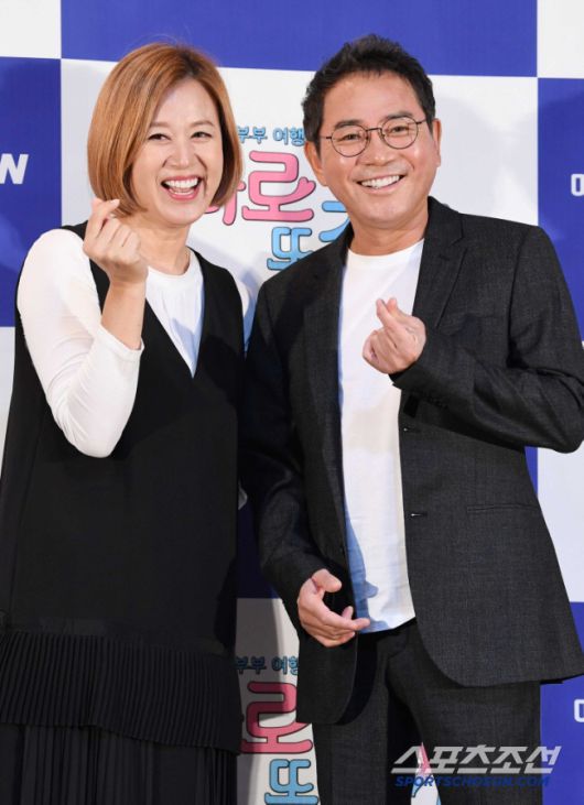 박미선(왼쪽), 이봉원. 스포츠조선DB