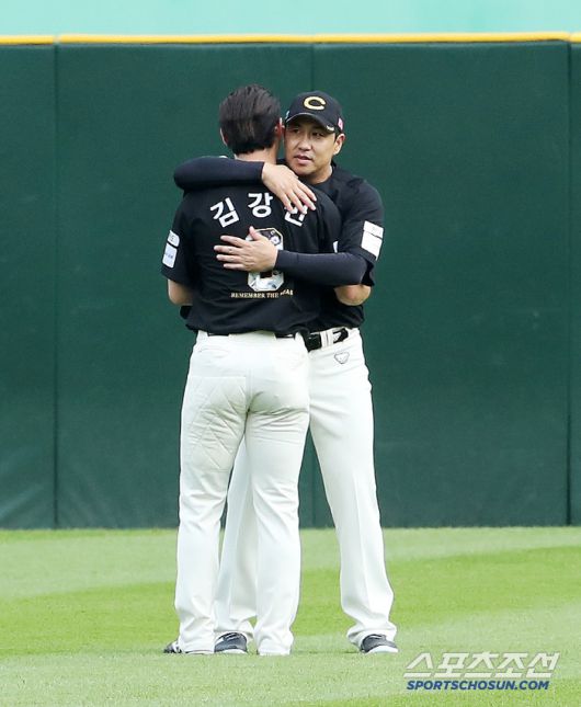 김강민의 '그순간'. 스포츠조선DB