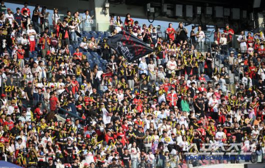 3일 잠실구장에서 열린 두산 베어스와 KIA 타이거즈의 경기. KIA 팬들이 열띤 응원전열 펼치고 있다. 잠실=박재만 기자 pjm@sportschosun.com/2025.06.03/